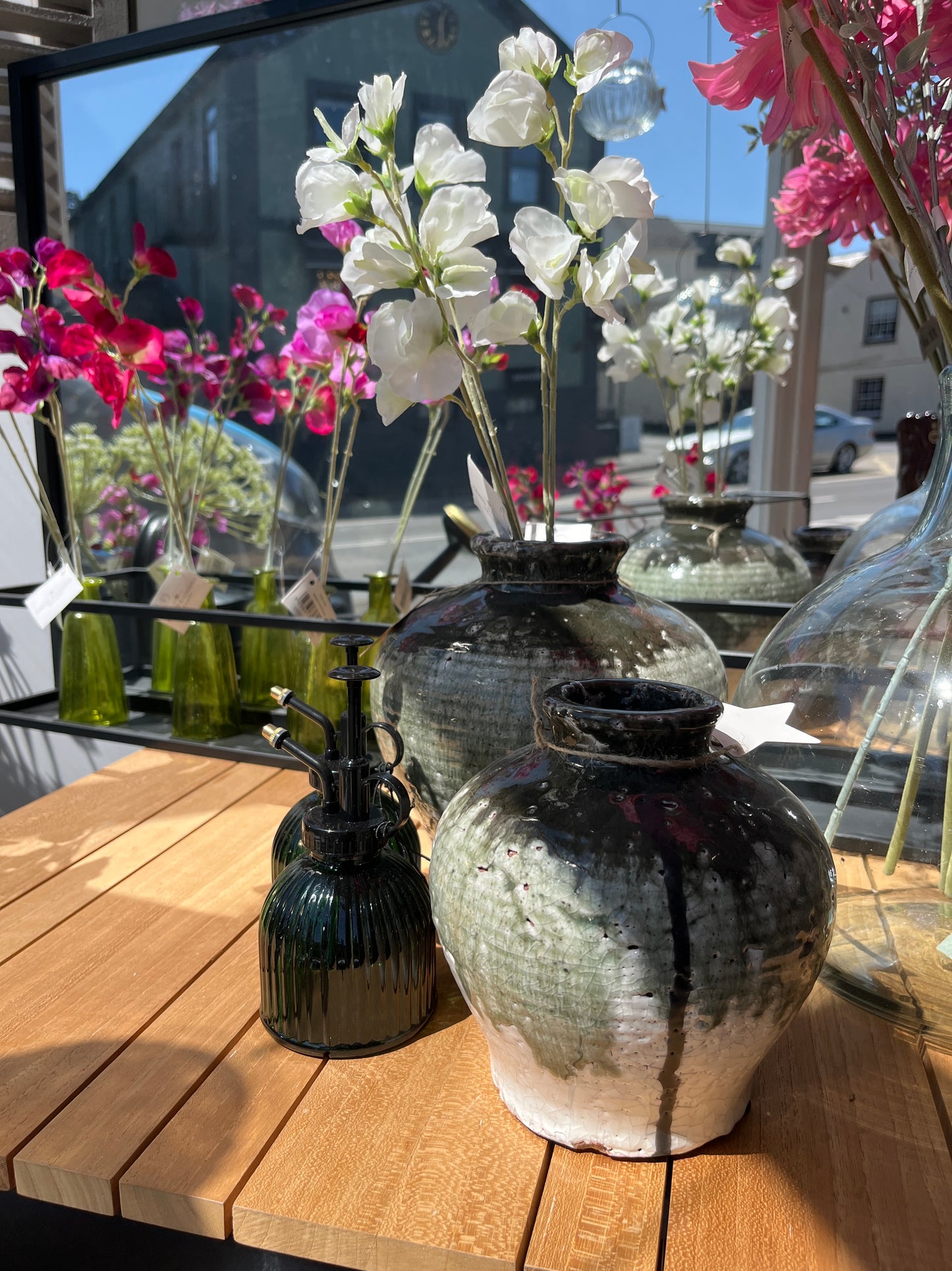 Grand Illusions: Crackle Glaze Vase