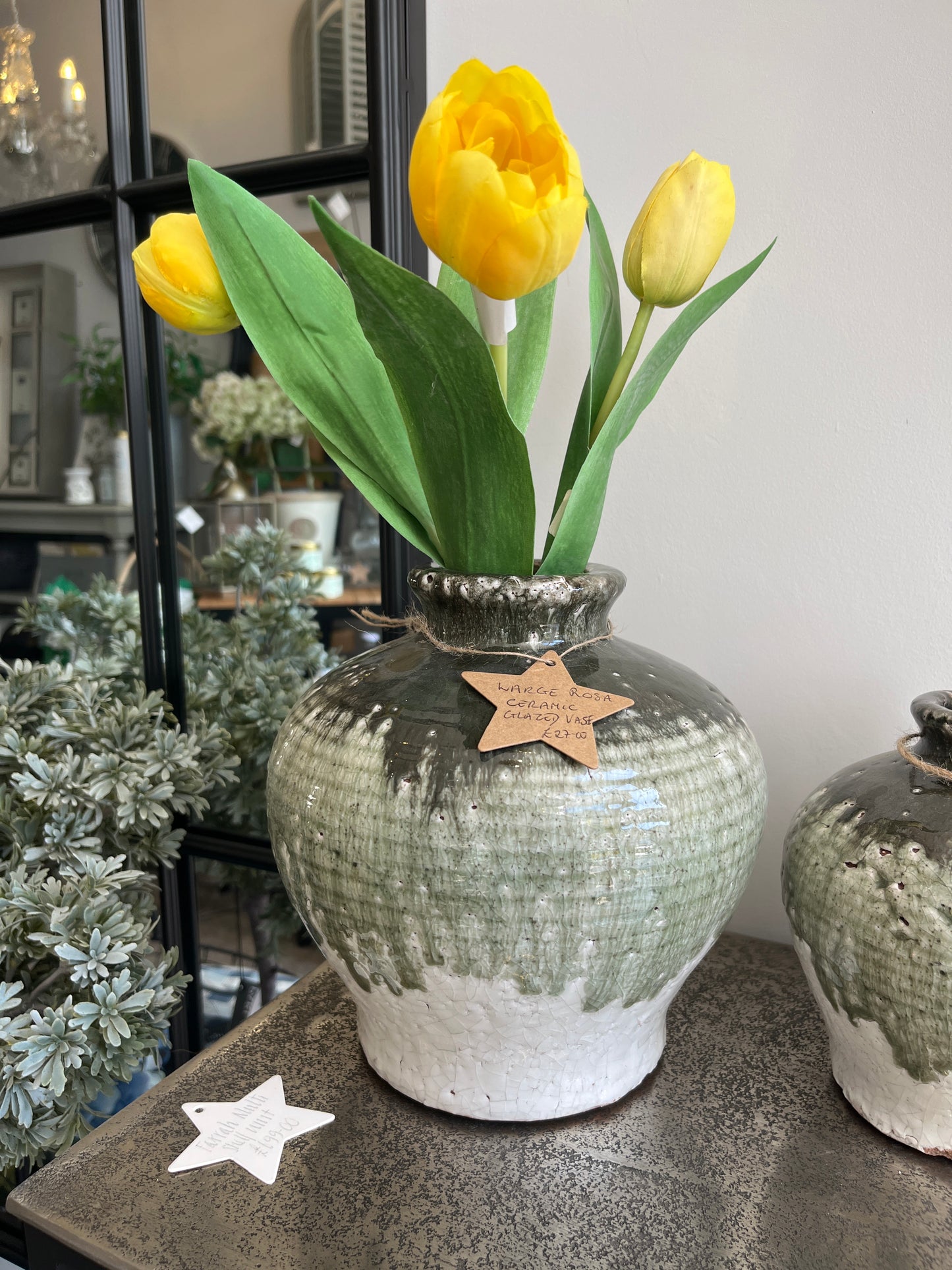 Grand Illusions: Crackle Glaze Vase