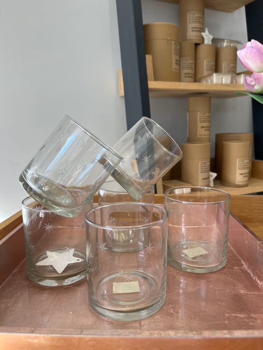 Grand Illusions - Water Tumbler Etched Star