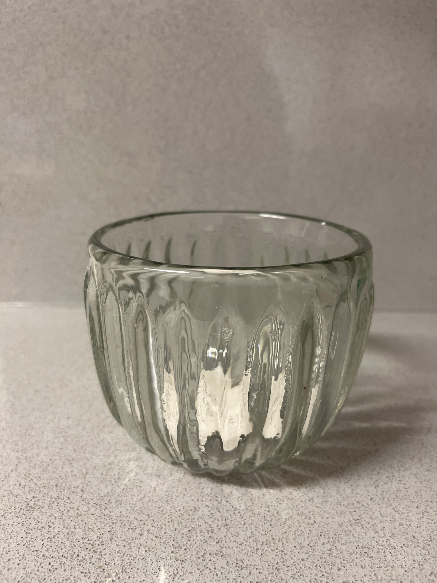 Grand Illusions - Ribbed Glass Bowl