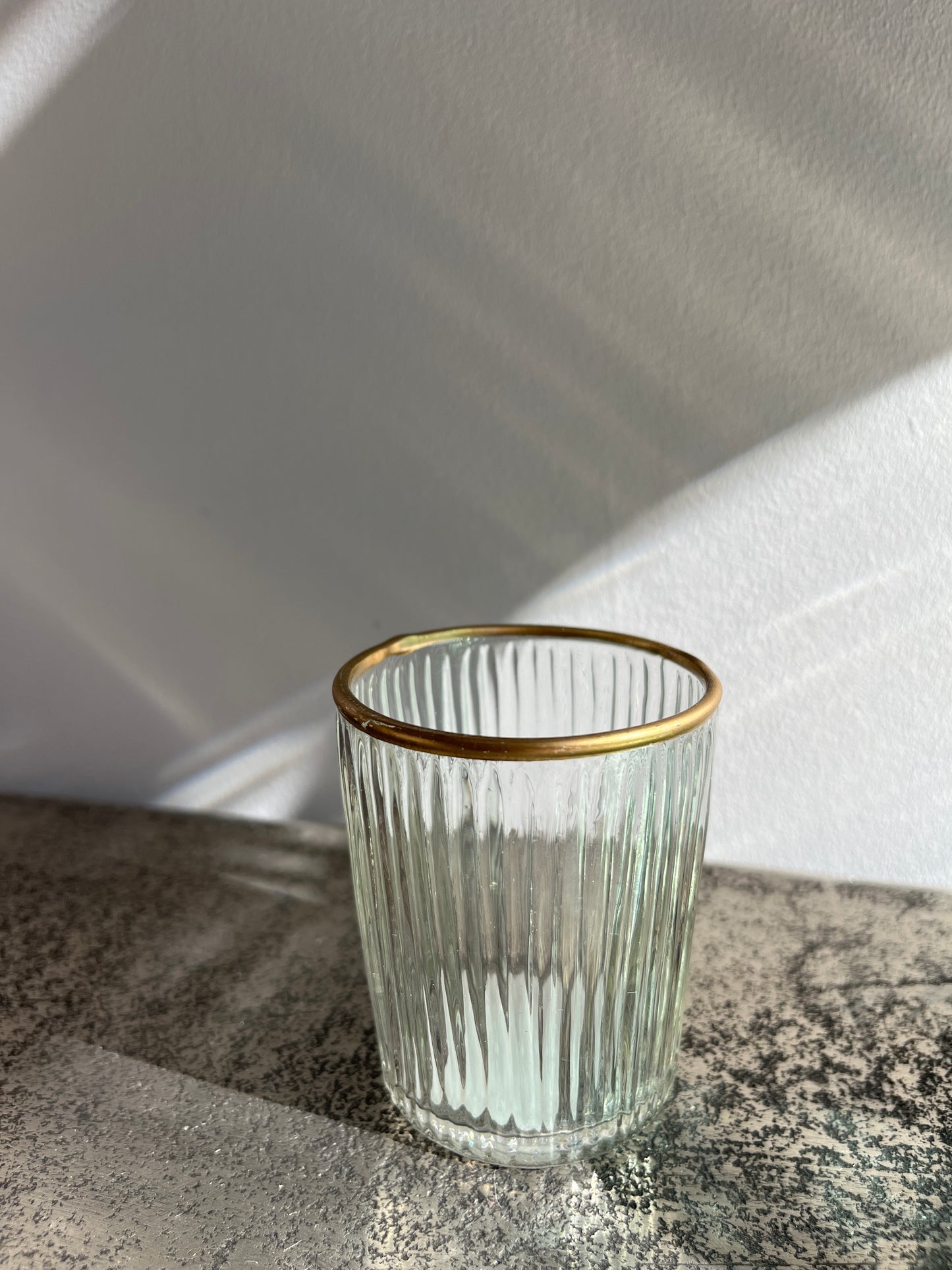 Grand Illusions - Glass Ribbed Votive