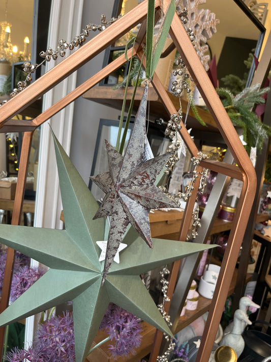 Large Vintage Star Decoration