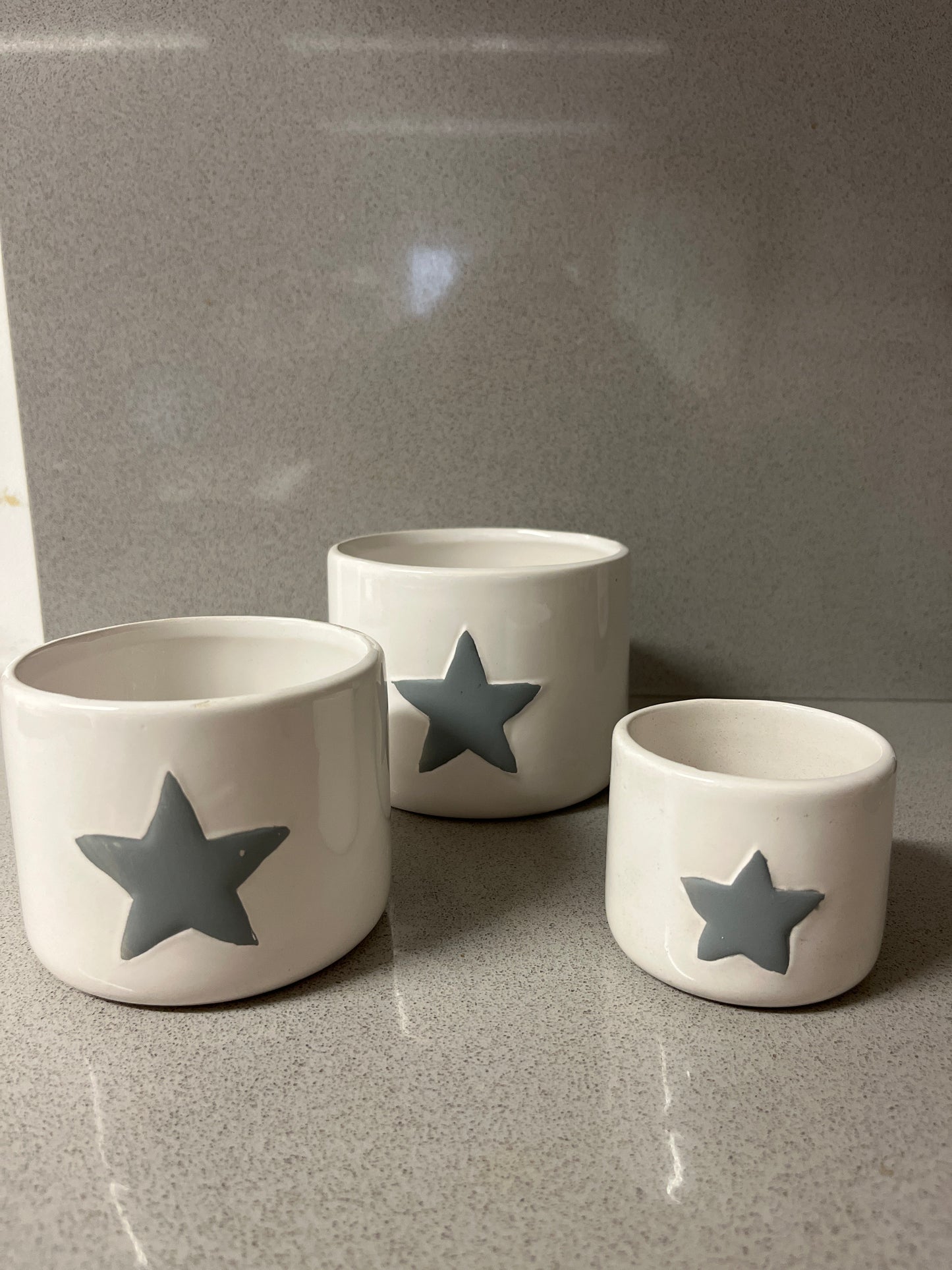 Retreat -Set of 3 Star vases