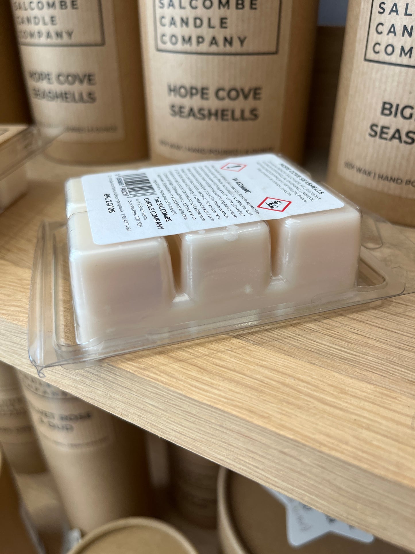 The Salcombe Candle Company - Hope Cove Seashells Wax Melts