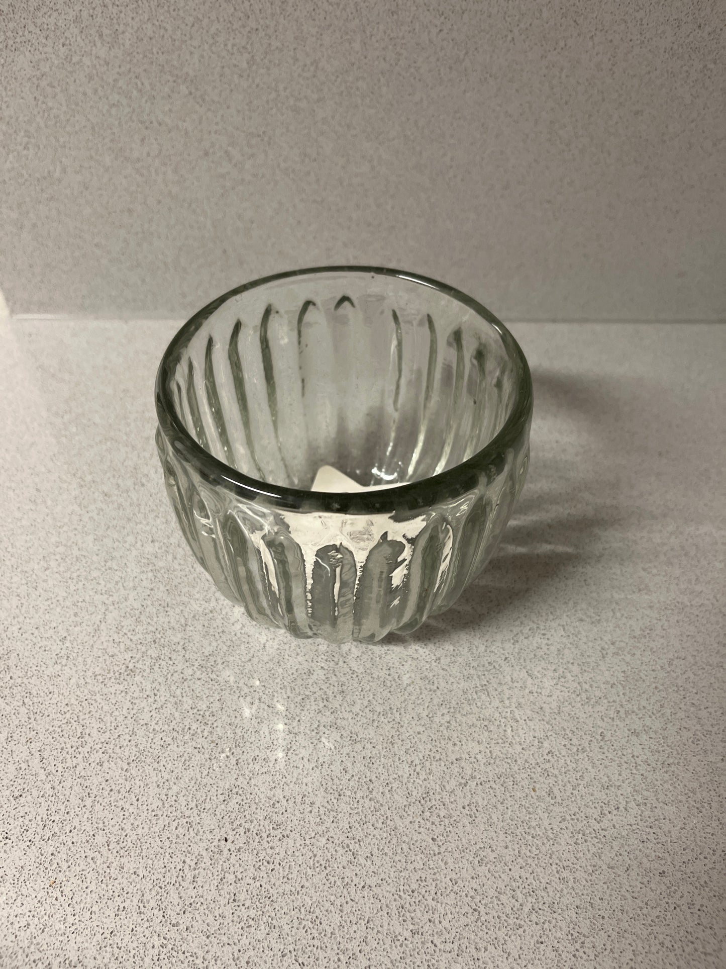 Grand Illusions - Ribbed Glass Bowl
