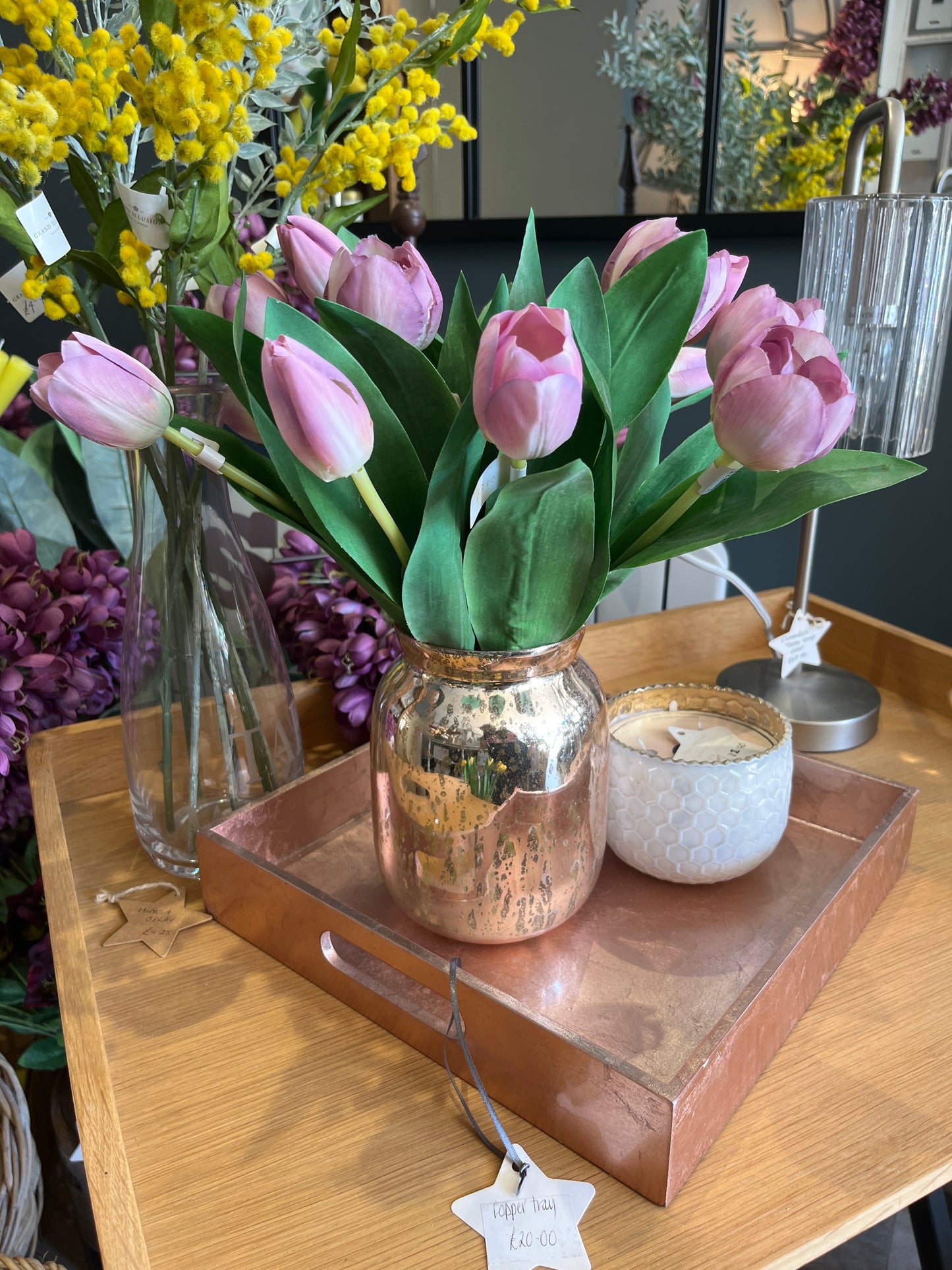 Grand Illusions - Light Pink Tulips