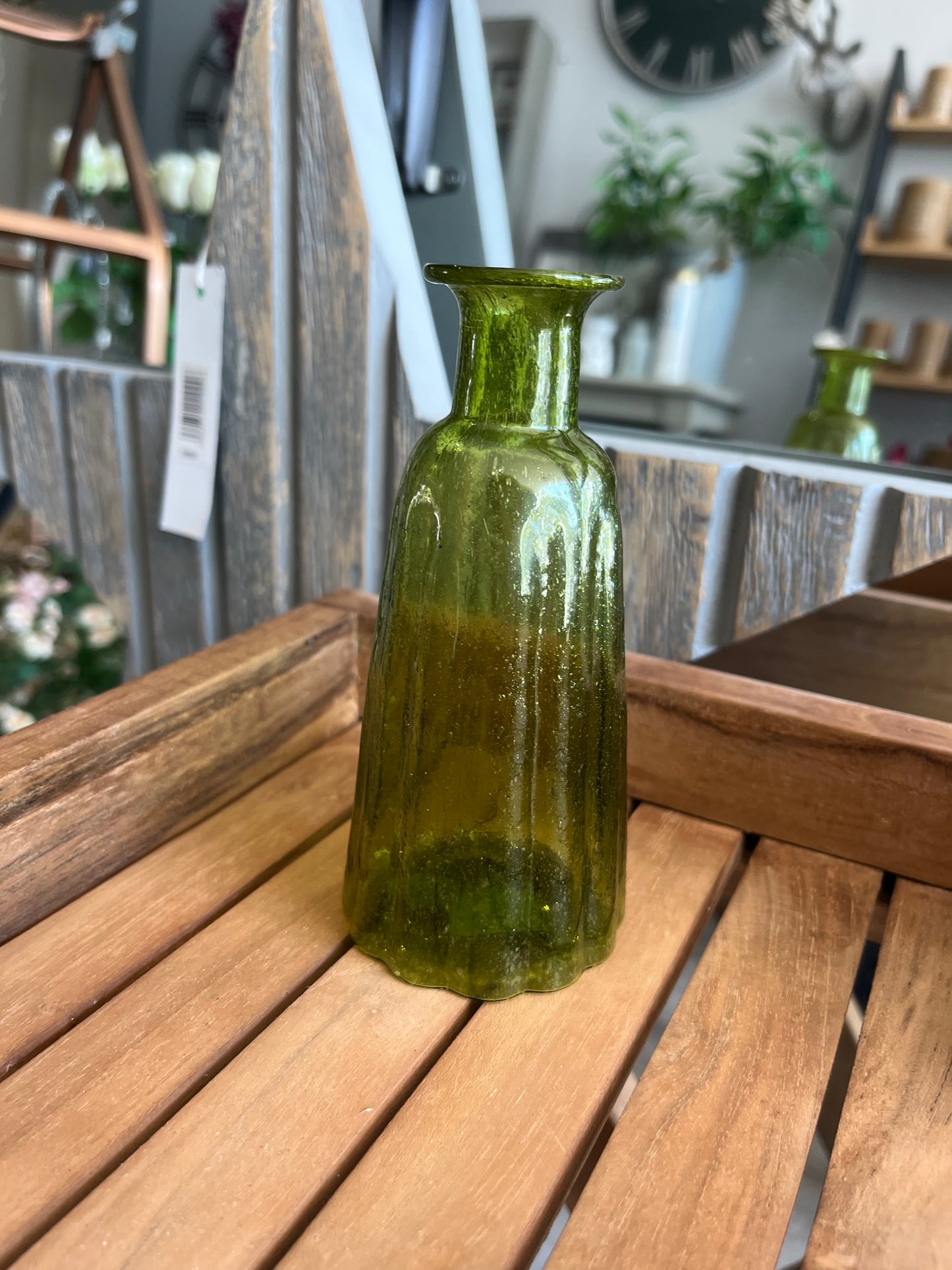 Grand Illusions: Glass Jade Vase